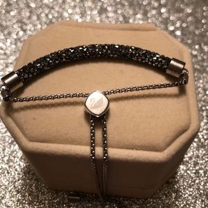Swarovski Bolo Bracelet in Black